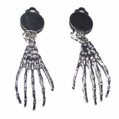 Oorbellen Skelet Hand