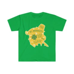 St. Patrick's Day Men's Fitted Short Sleeve Tee, Gratis Verzending!