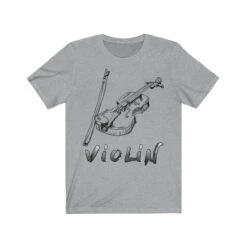 Unisex T-shirt Violin -Scattando Webshop Winkel 846599ca3b0908113fba4d34a86a9fdb