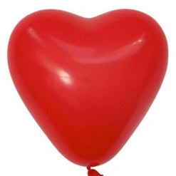 Ballon Hartje Rood