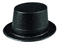 Boland Hoed Glitter Unisex Hoog, Diverse Kleuren -Scattando Webshop Winkel BolandHoedGlitterZwart