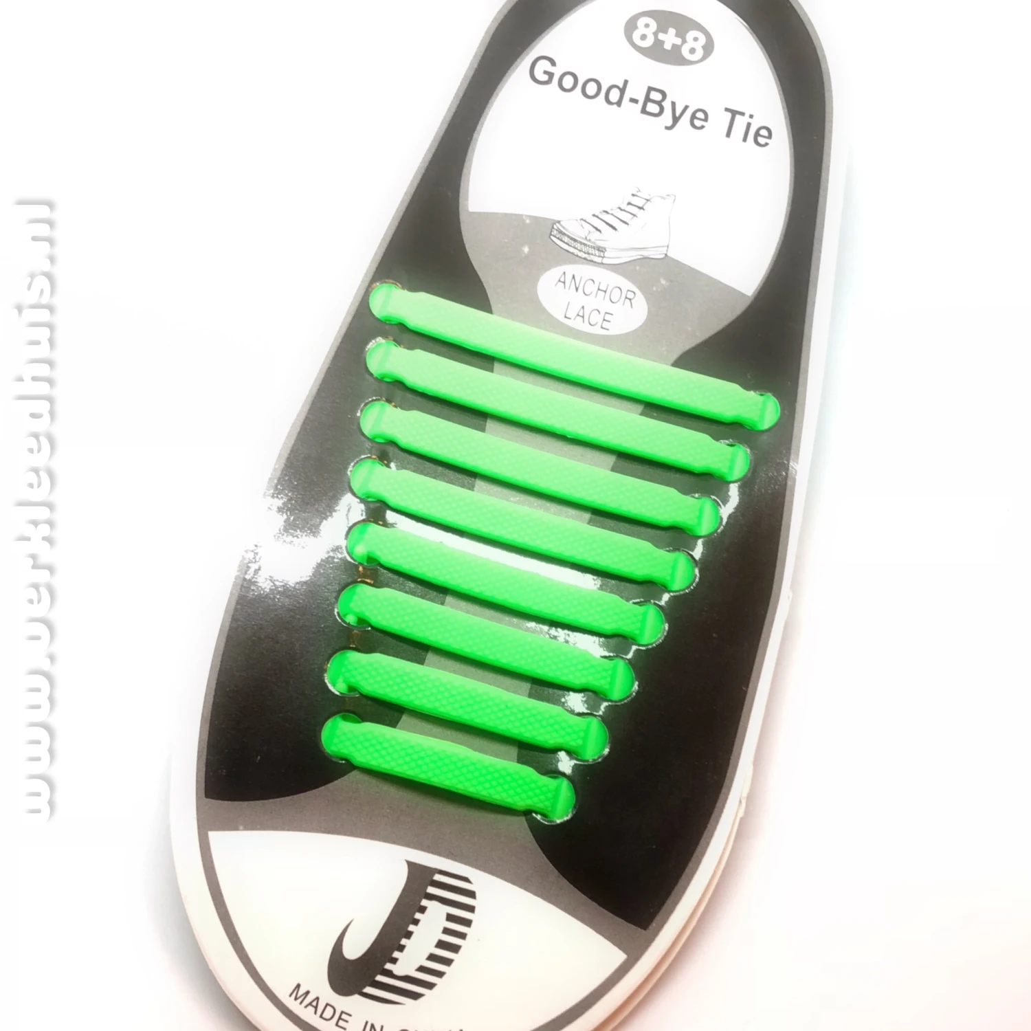 Elastische Veters Groen 3 Elastische Veters Groen