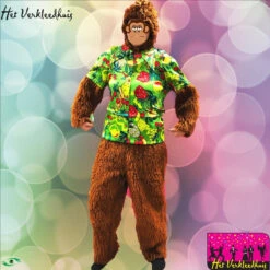 Funny Monkey Aap Mascotte Kostuum | Huur