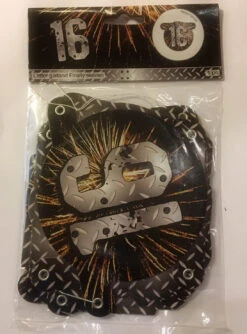 16 Jaar Sweet Sixteen Vlaggetjes