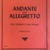 Andante And Allegretto, Trumpet And Piano, Nagel -Scattando Webshop Winkel IMG 8077