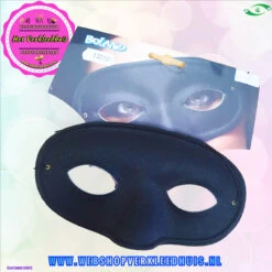Boland Oogmasker Zwart Met Neus