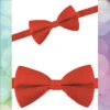 Strik / Vlinderdas Satijn Rood -Scattando Webshop Winkel Shop Bowtie Vlinderstrik Rood Satijn