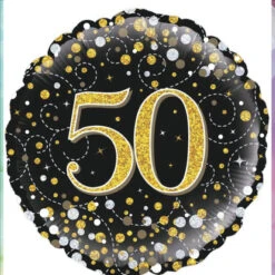 Folie-Ballon Sprakling 50 Holograpic