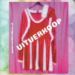 Kerstvrouw Kostuum Uitverkoop Mt. M