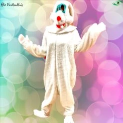 Konijn Mascotte Kostuum | Huur
