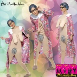 Naakte Oma Outfit | Huur