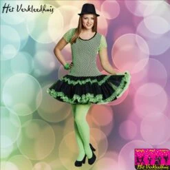 Netshirt Jurkje Neon Green / Groen