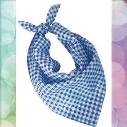 Oktoberfest Halsdoek Blauw / Wit