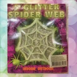 Glitter Spinnenweb