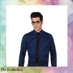 Stropdas Shiny Zwart