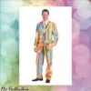 Crazy Costumes Rainbow Kostuum -Scattando Webshop Winkel Shop ZZ130075