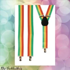 Bretels Rood/geel/groen