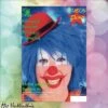 Clownspruik Blauw -Scattando Webshop Winkel Shop ZZ130118
