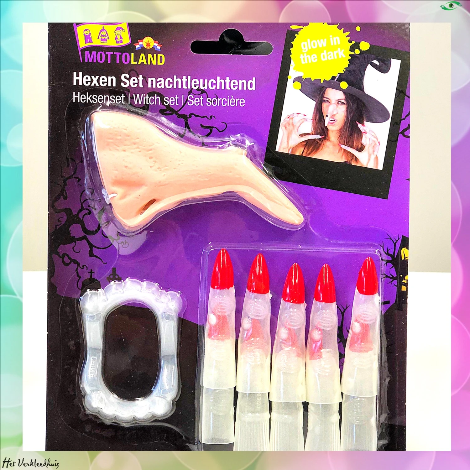 Heksenset Glow In The Dark 3 Heksenset Glow In The Dark