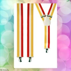 Bretels Rood/wit/geel Oeteldonk