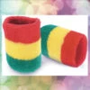 Pols / Zweet Bandje Rood Geel Groen Carnaval -Scattando Webshop Winkel Shop Zweetband Carnaval ggr