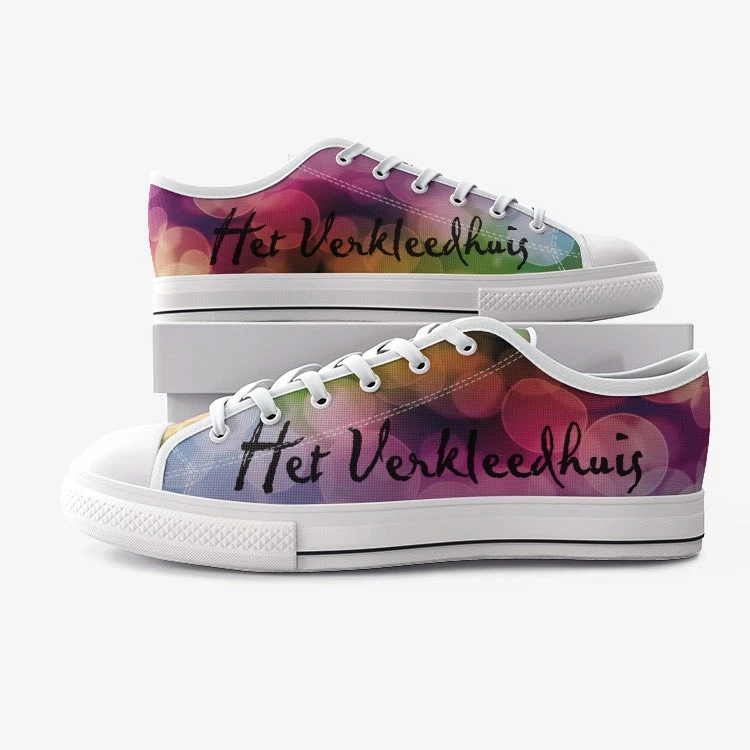Het Verkleedhuis Fan Unisex Low Top Canvas Shoes 3 Het Verkleedhuis Fan Unisex Low Top Canvas Shoes