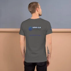 Het Enige Echte SPON T-shirt -Scattando Webshop Winkel mockup 036c94aa