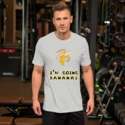 I'm Going Banana's Short-Sleeve Unisex T-Shirt -Scattando Webshop Winkel mockup 15258337