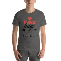Nieuwe Normaal Unisex T-Shirt Free Huis, Gratis Verzending -Scattando Webshop Winkel mockup 27605aea