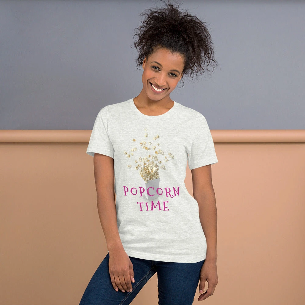 Unisex T-Shirt Popcorn Time 12 Unisex T-Shirt Popcorn Time - Afbeelding 10