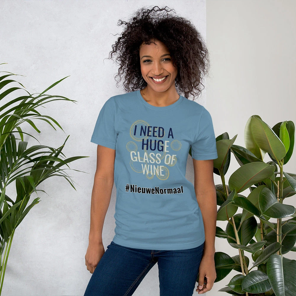 Nieuwe Normaal Unisex T-Shirt I Need A Hug, Gratis Verzending 7 Nieuwe Normaal Unisex T-Shirt I Need A Hug, Gratis Verzending - Afbeelding 5