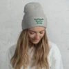 Scattando Theatre Group Fan Cuffed Beanie Geborduurd 1 Scattando Theatre Group Fan Cuffed Beanie Geborduurd -Scattando Webshop Winkel mockup 4f9dc1be