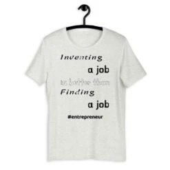 Entrepreneur / Ondernemer Short-Sleeve Unisex T-Shirt -Scattando Webshop Winkel mockup 7f4db046