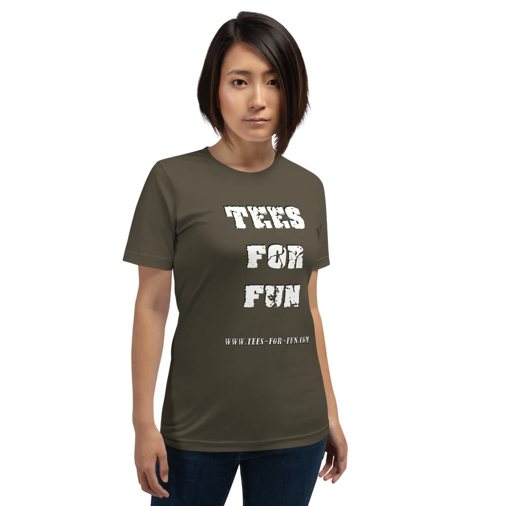 Tees For Fun Fan And Promo Short-Sleeve Unisex T-Shirt 6 Tees For Fun Fan And Promo Short-Sleeve Unisex T-Shirt - Afbeelding 4