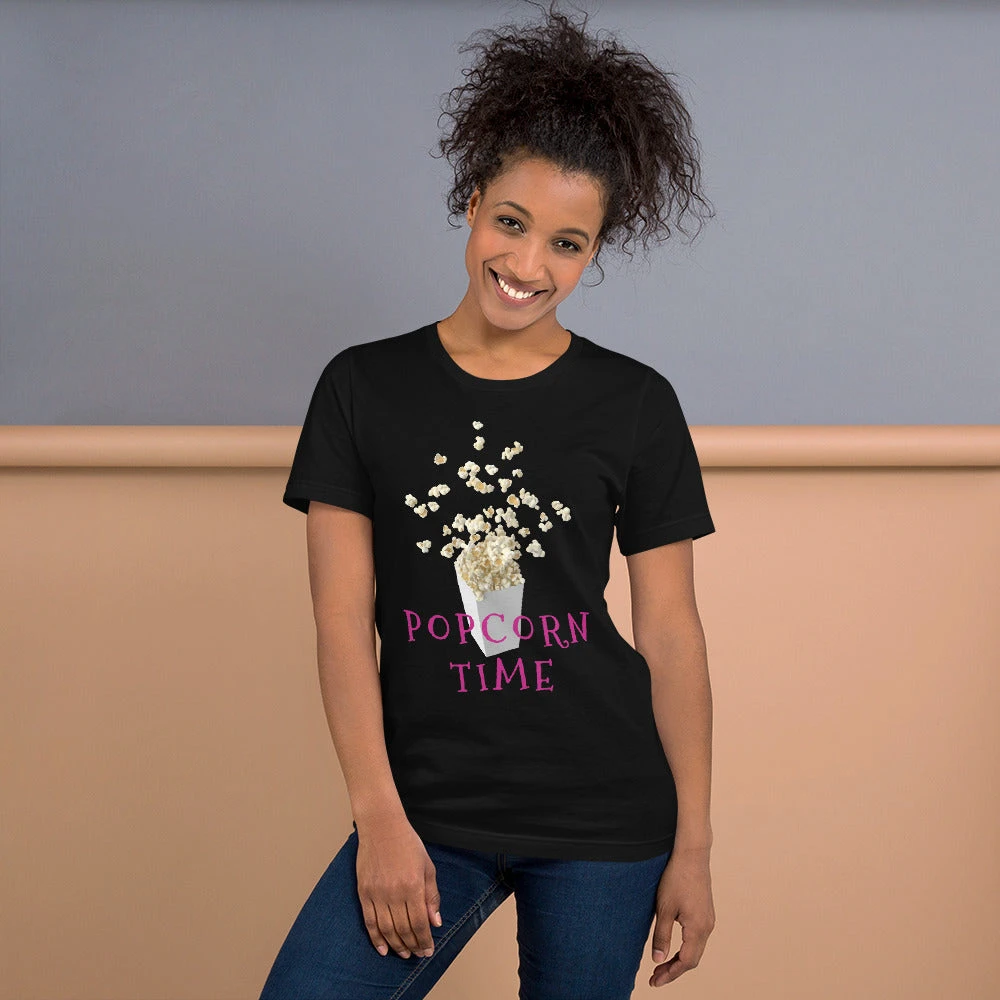 Unisex T-Shirt Popcorn Time 5 Unisex T-Shirt Popcorn Time - Afbeelding 3
