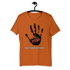 STOP! Keep Your Distance Short-Sleeve Unisex T-Shirt