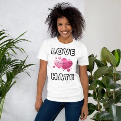 Love Is Stronger... Short-Sleeve Unisex T-Shirt 13 Love Is Stronger... Short-Sleeve Unisex T-Shirt -Scattando Webshop Winkel mockup 9c17458f