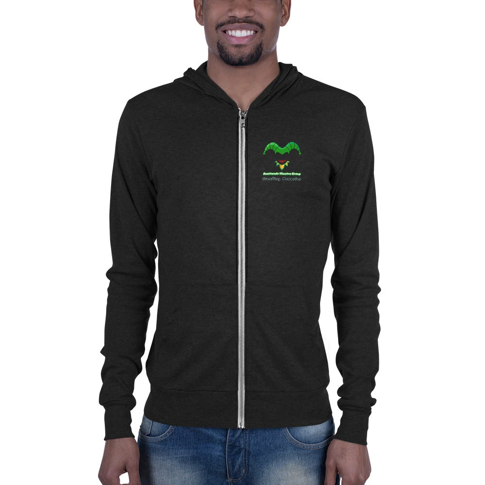 Scattando Theatre Group Unisex Zip Hoodie 5 Scattando Theatre Group Unisex Zip Hoodie - Afbeelding 3
