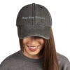 Keep Your Distance Vintage Hat / Pet / Cap -Scattando Webshop Winkel mockup bdc781bc