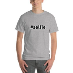 Selfie T-Shirt, Gratis Verzending! -Scattando Webshop Winkel mockup ee9c75f7