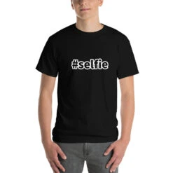 Selfie T-Shirt, Gratis Verzending! -Scattando Webshop Winkel mockup f1f45402