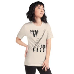 Pump Up That Bass Short-Sleeve Unisex T-Shirt -Scattando Webshop Winkel mockup f23260c8