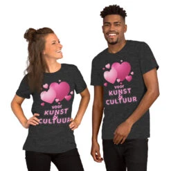 Love Kunst & Cultuur Short-Sleeve Unisex T-Shirt, Gratis Verzendkosten 21 Love Kunst & Cultuur Short-Sleeve Unisex T-Shirt, Gratis Verzendkosten -Scattando Webshop Winkel mockup f27eb60a