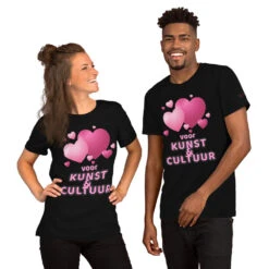 Love Kunst & Cultuur Short-Sleeve Unisex T-Shirt, Gratis Verzendkosten 19 Love Kunst & Cultuur Short-Sleeve Unisex T-Shirt, Gratis Verzendkosten -Scattando Webshop Winkel mockup fd9f3369