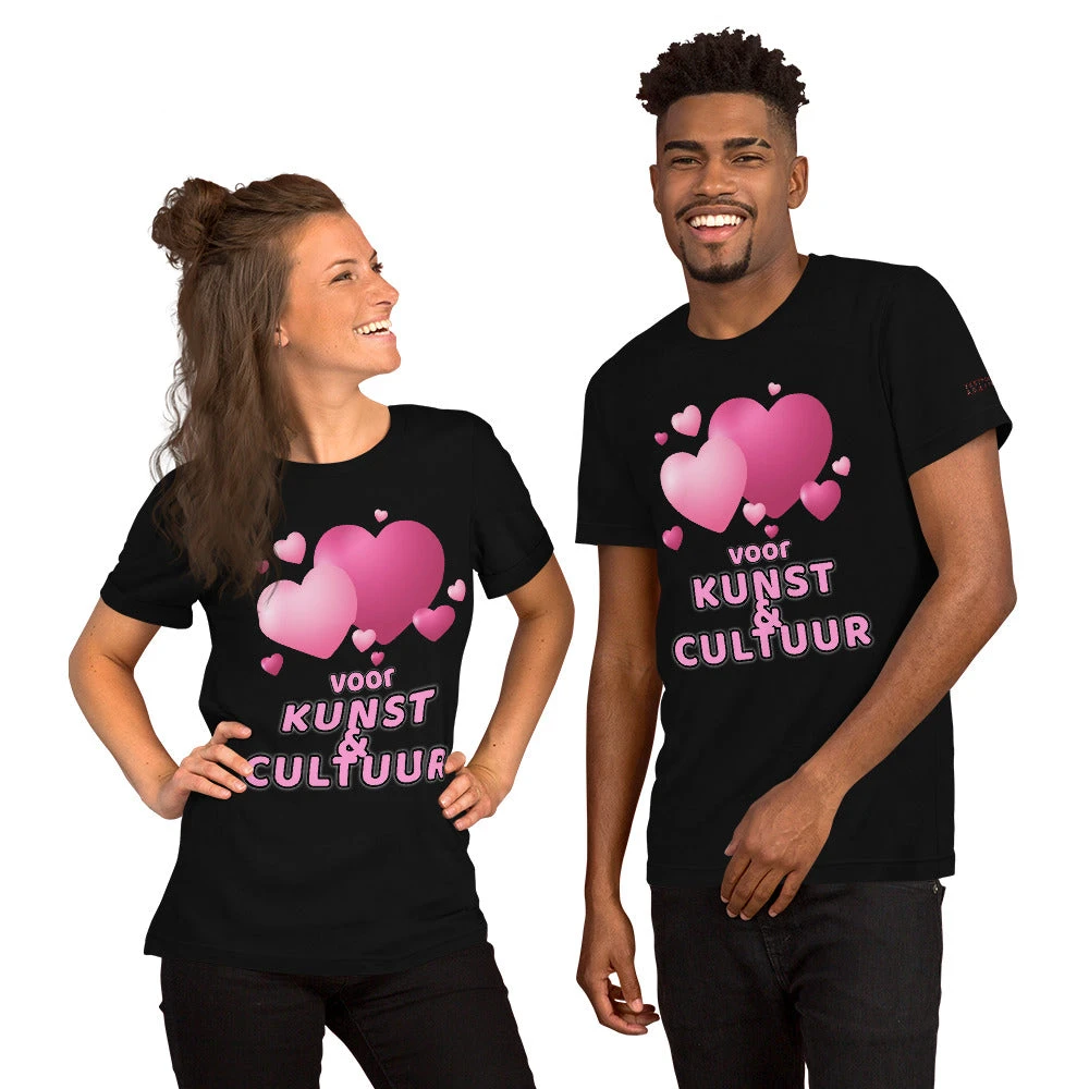 Love Kunst & Cultuur Short-Sleeve Unisex T-Shirt, Gratis Verzendkosten 10 Love Kunst & Cultuur Short-Sleeve Unisex T-Shirt, Gratis Verzendkosten - Afbeelding 8