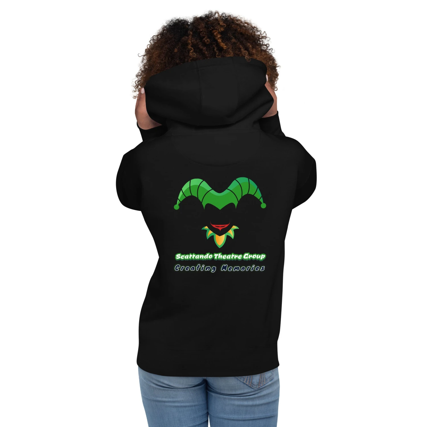 Scattando Theatre Group Premium Uniseks Hoodie 8 Scattando Theatre Group Premium Uniseks Hoodie - Afbeelding 6