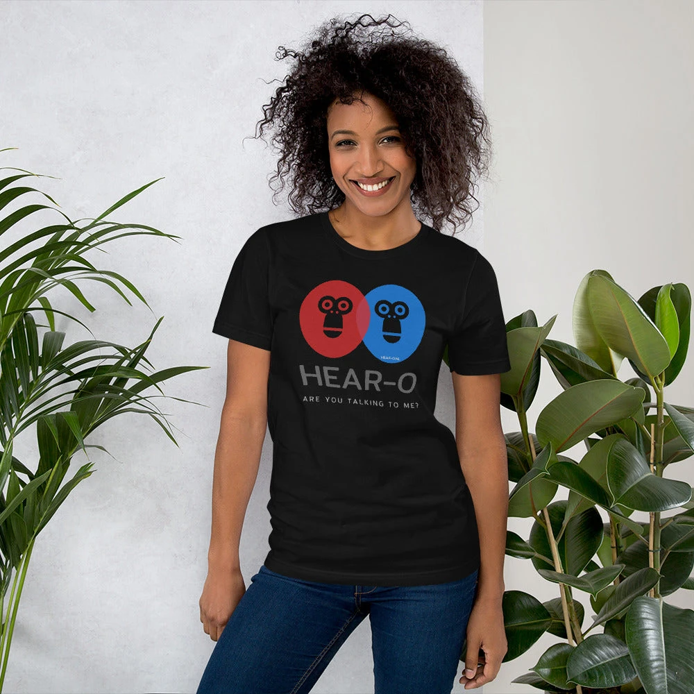 Hear-o Short-Sleeve Unisex T-Shirt, GRATIS VERZENDING 7 Hear-o Short-Sleeve Unisex T-Shirt, GRATIS VERZENDING - Afbeelding 5
